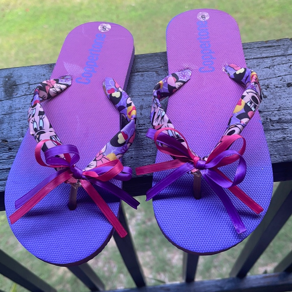 Ribbon Flip Flops